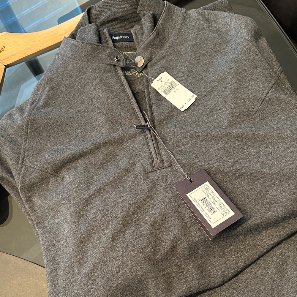 Gray Zegna Men's Sweatsuit